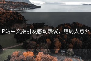 P站中文版引发感动热议，结局太意外