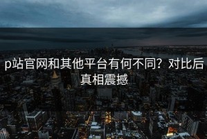 p站官网和其他平台有何不同？对比后真相震撼