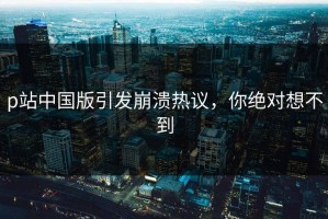 p站中国版引发崩溃热议，你绝对想不到