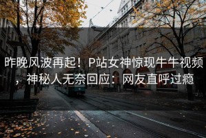 昨晚风波再起！P站女神惊现牛牛视频，神秘人无奈回应：网友直呼过瘾