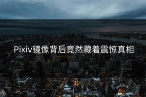 Pixiv镜像背后竟然藏着震惊真相
