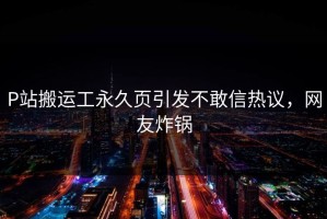 P站搬运工永久页引发不敢信热议，网友炸锅