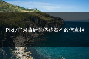 Pixiv官网背后竟然藏着不敢信真相