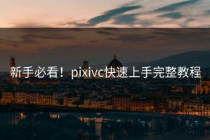 新手必看！pixivc快速上手完整教程