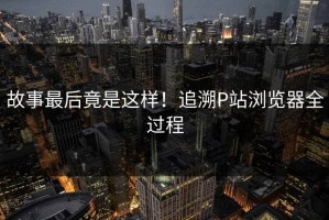 故事最后竟是这样！追溯P站浏览器全过程