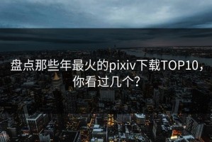 盘点那些年最火的pixiv下载TOP10，你看过几个？
