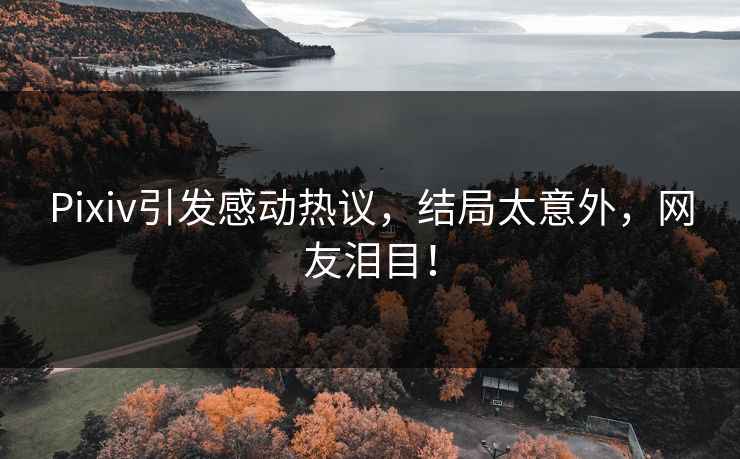 Pixiv引发感动热议，结局太意外，网友泪目！