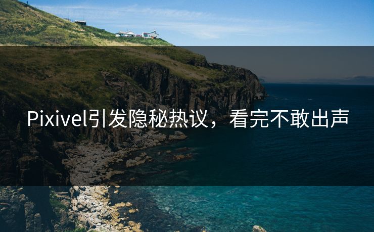 Pixivel引发隐秘热议，看完不敢出声