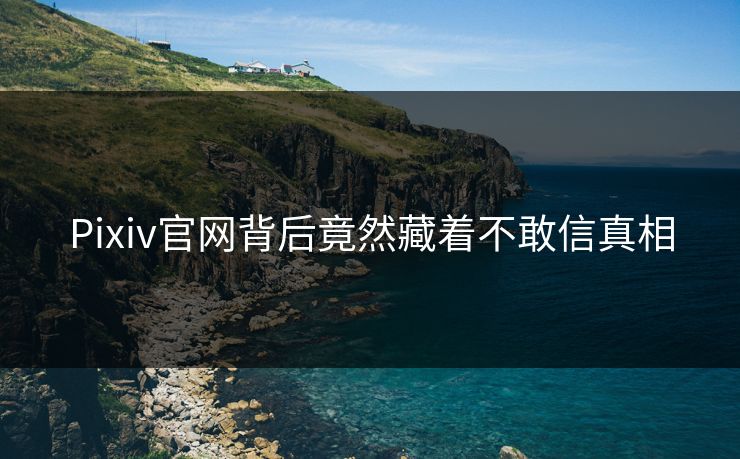Pixiv官网背后竟然藏着不敢信真相